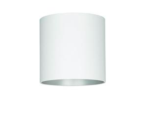 Spot en saillie XL POINT en métal blanc-argent D : 12,7 cm H : 12,5 cm GU10 interchangeable pour couloir cuisine salon spot plafonnier en saillie intérieur haute tension