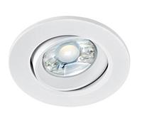 spot encastrable à led - aric elody - 10w - 4000k - blanc - aric 50404