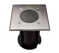 Spot encastrable au sol extérieur GU10 éclairage de sol pour terrasse Spot encastrable au sol extérieur, contrôle par application dimmable, antichoc, Smart RGB LED 4,5W 290Lm, LxlxH 11x12 cm