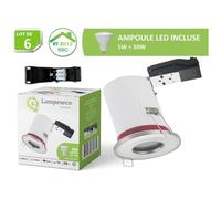 Spot encastrable BBC Etanche IP65 Inox 87mm - LAMPESECOENERGIE - Lot de 6 - LED 5W 3000K