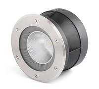 Spot Encastrable Dans Le Sol Led Suria-24, 60° nickel mat