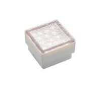 Spot encastrable de sol extérieur ampoules LED - PRIOS - spot de sol étanche - - 10 x 10 x 6 cm - transparent