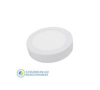 Spot Encastrable De Surface Diorite 18w 3000k-4000k-6500k Blanc 1620lm 3.5x22x22 Cm