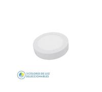 Spot Encastrable Diorite Surface 12w 3000k-4000k-6500k Blanc 1080lm 3.5x17x17 Cm