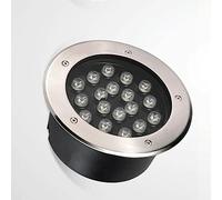 Spot Encastrable Exterieur, IP67 Étanche Lumières Enterrées, Éclairage Extérieur du Bâtiment Éclairage D'allée De Plancher D'escalier Décoration De Terrasse, 85-265v (Color : White, Size : 12w(85-26