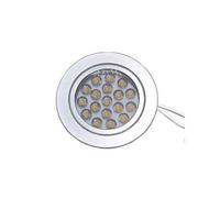 Spot encastrable fixe LED 1.7W 12 V - chrome