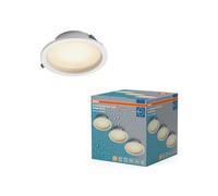 Spot encastrable LED Essential IP44 Dim 160mm 18W Métal, lot de 3 spots de