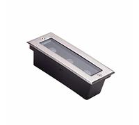 Spot Encastrable LED Extérieur - Lampe Enterrée, 3W, Étanche IP67, Éclairage Rectangulaire 12V/24V Pour Jardin, Terrasse (Blanc Chaud)