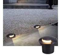 Spot Encastrable LED Exterieur - Lampe Jardin Enterré, Projecteur Extérieur Étanche IP65, Forteresse D'éclairage De Chemin De Feu Latéral Basse Tension 24V, pour Terrasse, Piscine, Chemin ( Color : Wa