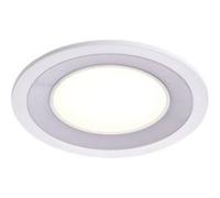 Spot encastrable LED intégrée Ø15cm 800lm IP20 blanc chaud Nordlux blanc