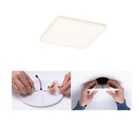 Spot encastrable LED IP44 8,5W blanc chaud 900lm L.125, x l.12,5cm Paulmann, Veluna Varifit