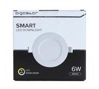 Spot Encastrable LED Ultra-Fin Connecté WiFi Aigostar 6 W CCT 3000 K-6500 K Ø 115 mm 360 lm