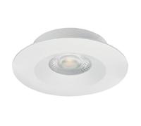spot encastré à led - aric aspen - 5w - cct - 3000 / 4000k - blanc - aric 50747