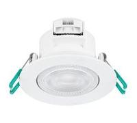 Spot encastré à LED intégré YOURHOME 500lm blanc IP44 3000K 830 pack de 3 - SYLVANIA - 90020 Blanc G