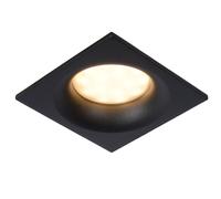 Spot Encastré Carré Noir Salle De Bain Cuisine GU10 B: 8 Cm