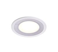 Spot encastré CLYDE 15 2700K Matière plastique Blanc, H.3.5 - IP20 - LED Module / Intérieur