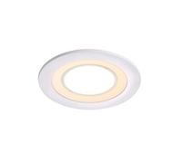 Spot encastré CLYDE 8 2700K Matière plastique Blanc, H.3.8 - IP20 - LED Module / Intérieur