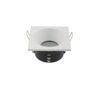 Spot Encastré Couverture GU10 Blanc Aluminium B : 8,5cm Indémodable Salon Lampe