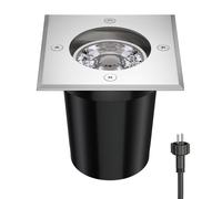 ledscom.de Spot encastré de sol REJA pour extérieur inox carré IP67 in U5.3 LED (blanc, 5,38W, 524lm, 30°)