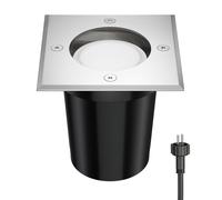 Spot encastré de sol REJA pour extérieur inox carré IP67 in U5.3 LED