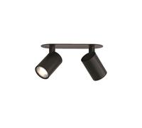 Spot Encastré Double Ascoli Noir Mat