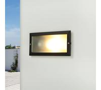 Spot Encastré IP65 Anthracite E27 Aluminium Verre Applique Murale Extérieure