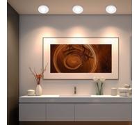 Spot Encastré Lampe De Plafond LED Blanche Ronde Ensemble De 3