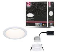 Kit Paulmann EBL Cole Coin 3 Step Dim 6 W 2700 K blanc | Spot encastré pour plafond, IP44, dimmable à l'aide d'un interrupteur, lumière blanche chaude, ampoules incluses