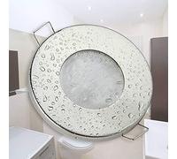Spot encastré LED brossé super plat 230V 1 Watt blanc froid - convient pour salle de bain, extérieur IP44 - design élégant, transformateur intégré - 60mm de diamètre - spot rond