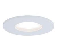 Spot encastré LED Calla fixe IP65 rond 85 mm 5W 400lm 230V 4000K Blanc dépoli Blanc dépoli G