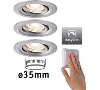 Paulmann Luminaire encastrable LED Nova mini Plus 92973 EBL jeu de 3 4,20 W fer