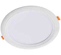 Spot Encastré LED OCÉAN rond 24 W 6000 K cadre Blanc 4000 K Naturel