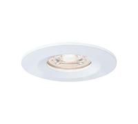 Spot encastré LED Paulmann Nova mini Coin 4 W, 2 700 K, blanc dépoli | KIT COMPLET - Kit comprenant 1 luminaire avec module LED