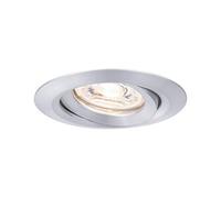 Spot encastré LED Paulmann Nova mini Coin 4 W 2700 K, alu tourné | KIT COMPLET - Kit comprenant 1 luminaire avec module LED