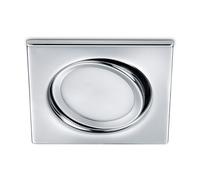 Spot Encastré Led Rila Inclinable En Chromé chromé