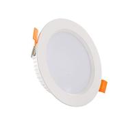 Spot encastré LED ultra-mince - Downlight à température de couleur 3CCT pour maison et le bureau | 9,9/11,4/14,5 cm, 5/7/12 W(3.9inch)