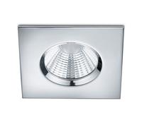 Spot Encastré Led Zagros Carré Ip65, Chromé chromé