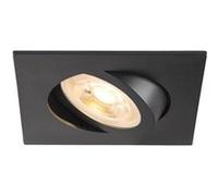Encastrés plafond intérieurs 230V NEW TRIA® 68 encastré plafond intérieur carré orientable noir LED 10 W - SLV 1007372