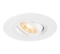 Spot encastré NEW TRIA® 75 XL intérieur orientable blanc GU10 10W IP20 - SLV - 1007624 1