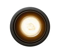 Spot encastré SORINA Métal Noir, H.6.7 - IP20 - GU10 / Intérieur