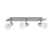 Spot ENEA E14 3X40W en acier nickel mat 500x70mm