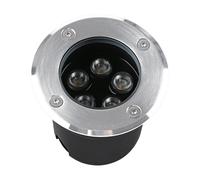 Spot Extérieur Encastrable 5W IP67 220V Sol 30° Ø80 - Blanc Chaud 2300K - 3500K