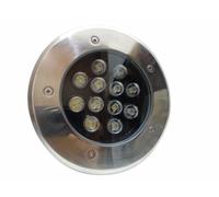Spot Extérieur Encastrable LED IP65 220V Sol 12W 60° - Blanc Chaud 2300K - 3500K