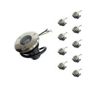 Spot Extérieur Encastrable LED IP65 220V Sol 3W 45° - Pack de 10 - Blanc Neutre 4000K - 5500K - SILAMP