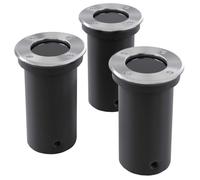 vidaXL Spot extérieur encastrable 40393 Rond - Set de 3