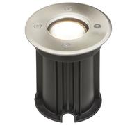 Spot extérieur encastré en acier inoxydable Lampe de sol pour terrasse Lampe de jardin Spot en kit, ampoules LED incluses