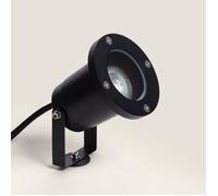 Spot Extérieur GU10 Aluminium sur Piquet Tigris Noir