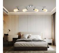 Spot Lampe À Effet 3D LED Réglable Pour Salle À Manger Chromé