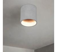 Spot Lampe Bêton Moderne Ø14cm Gris Loft Salon Couloir Plafonnier Spot