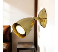 Spot Lampe Laiton Massif E27 Petit Ø 8 CM Mur Plafond Lumière Lampe de Lecture